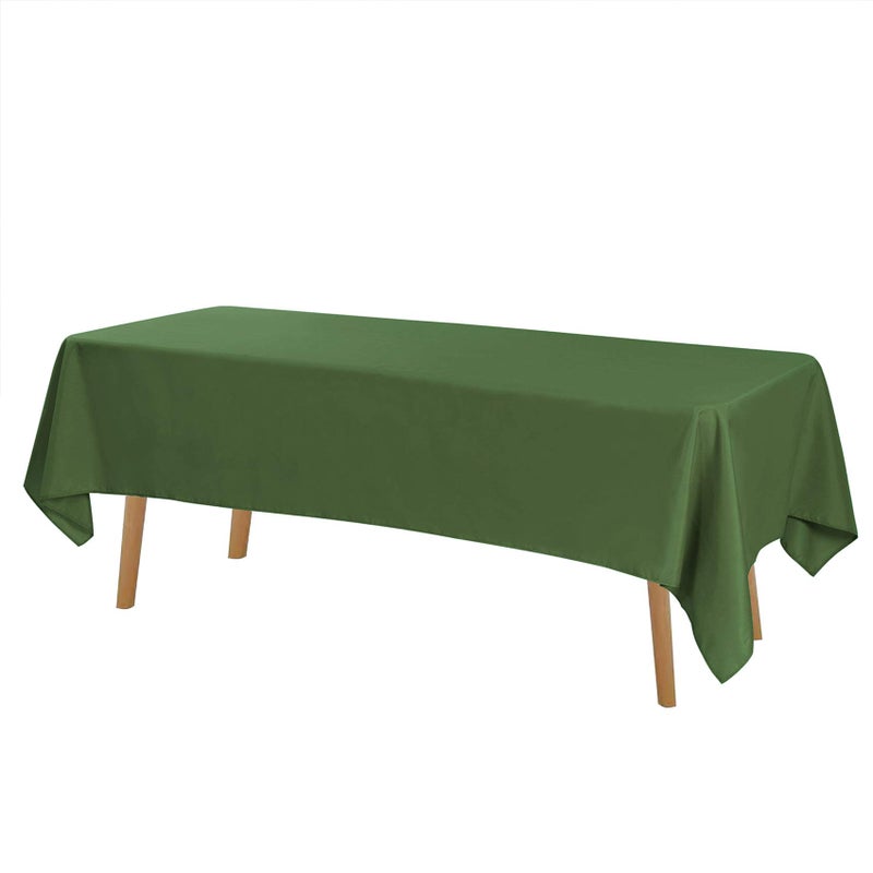 Cupuamon Rectangle Tablecloth 60x102 inch Washable Polyester Fabric Table Cloth for Wedding Party Dining Banquet Decorationï¼ˆ60x102, Willowï¼‰ - Image 2